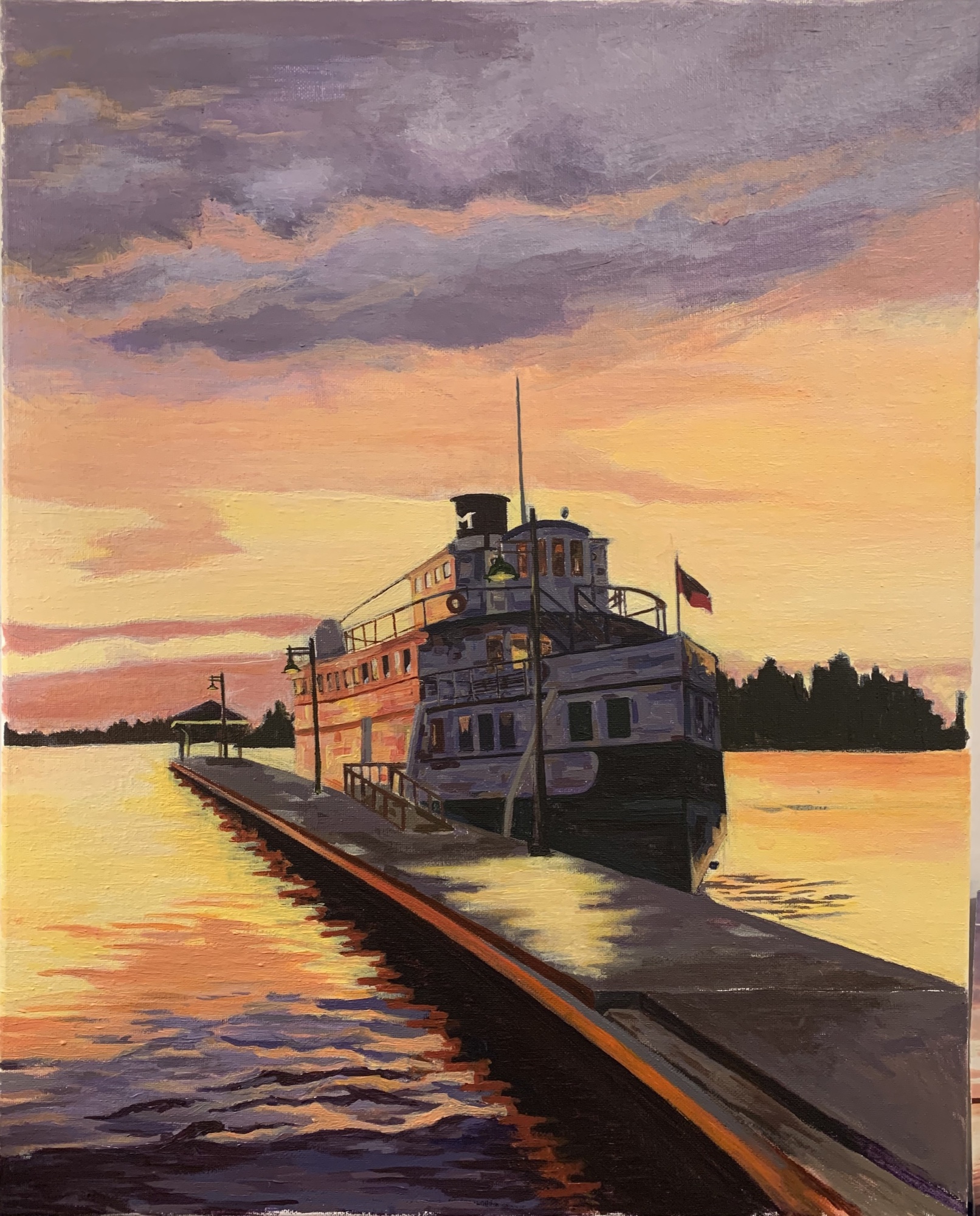 Harbour at Dusk